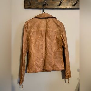 Women’s Max Studio Faux Leather Jacket - Size Medium - Like New